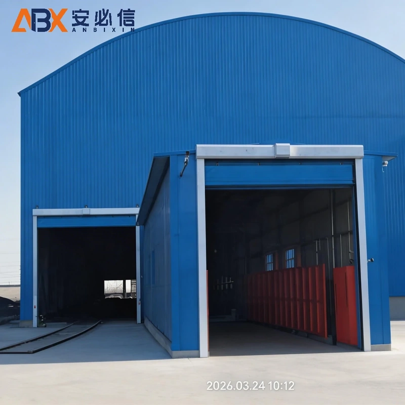 沧州上叠门项目案例｜安必信工业门厂家